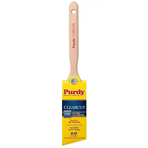 Purdy 144152120 Clearcut Series Glide Angular Trim Paint Brush, 2 inch