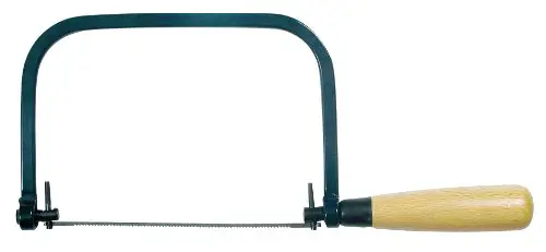 Eclipse 70-CP1R Wood Handle and Steel Frame Coping Saw, 1' Thickness, 12-3/8' Length x 5-1/8' Width
