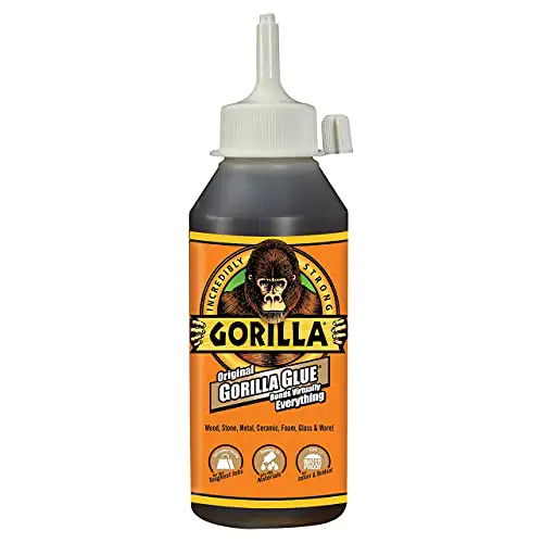 Gorilla 5000830 Original Waterproof Polyurethane Glue, 1-Pack, Brown