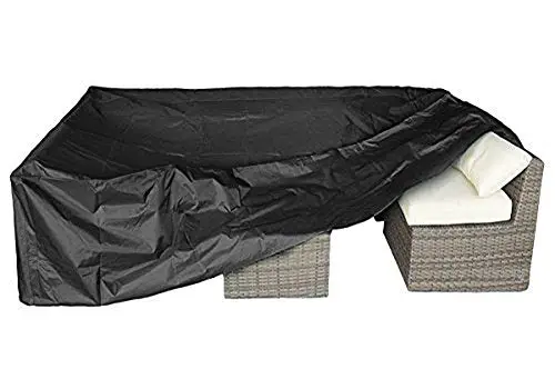 CKCLUU Patio Furniture Set Cover Outdoor Sectional Sofa Set Covers Outdoor Table and Chair Set Covers Water Resistant Large 315cm L x 160 cm W x 74 cm H