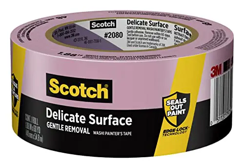 Scotch Painter's Tape Delicate Surface Painter's Tape, 1.88' Width, 2080, 1 Roll