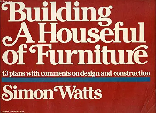 Building a Houseful of Furniture: 43 Plans with Comments on Design and Construction