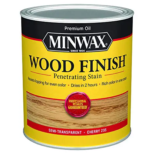 1 qt Minwax 70009 Cherry Wood Finish Oil-Based Wood Stain