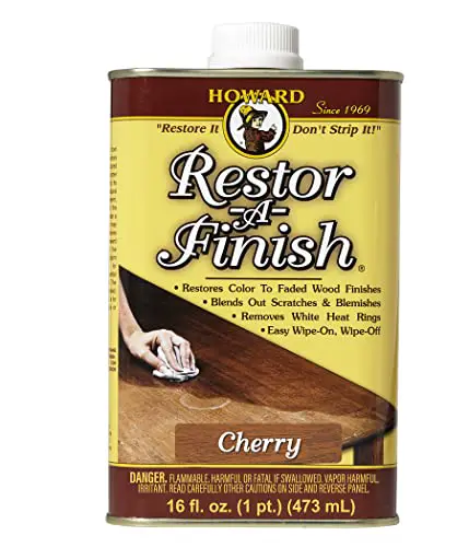 Howard Products RF9016 RF3016 Restor-A-Finish, 16 oz, Cherry